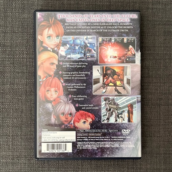 Xenosaga‎ Episode 1 Sony Playstation 2 PS2 Game Complete - Picture 2 of 4